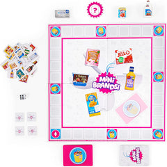 Mini Brands Mini Market Dash Food Game for Families and Kids