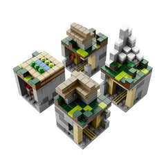 Lego Minecraft Micro World Micro Village 21105 - Maqio