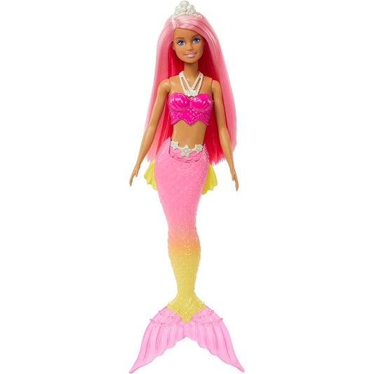 Barbie Dreamtopia Mermaid Doll with Pink Hair and Tail