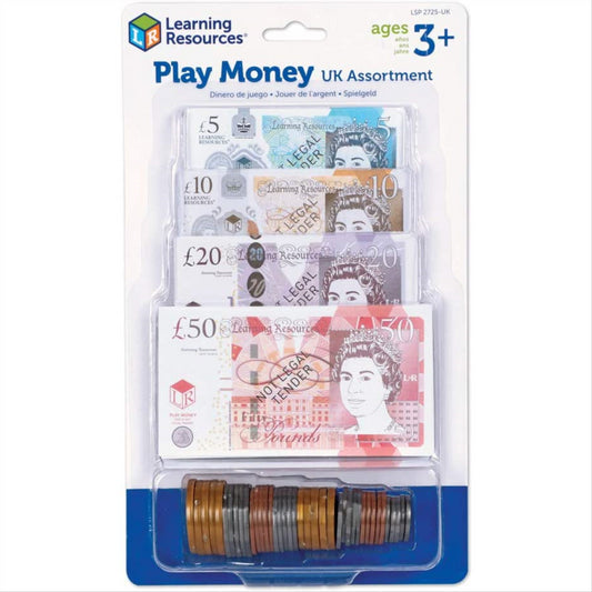 Learning Resources Play Money UK Assortment