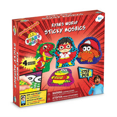 RYAN'S WORLD Sticky Mosaics Kids Creative Playset - Maqio
