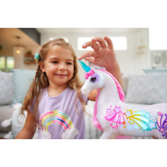 Barbie Dreamtopia GFH60 Brush 'n Sparkle Unicorn - Maqio