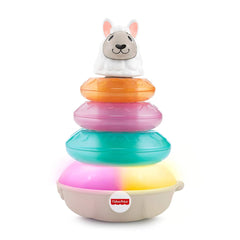 Fisher-Price Linkimals Lights and Colours Llama Interactive Stacking Ring