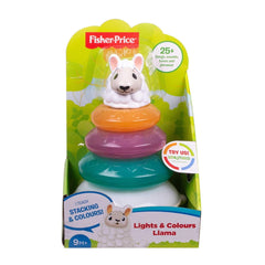 Fisher-Price Linkimals Lights and Colours Llama Interactive Stacking Ring
