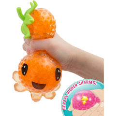 Bubbleezz Jumbo Olivia Octorine Polka Dotted Orange Squish