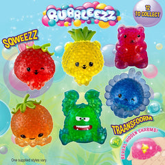 Bubbleezz Jumbo Olivia Octorine Polka Dotted Orange Squish