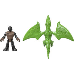 Jurassic World Dinosaur Action Figure with Prey - Pterodactyl New