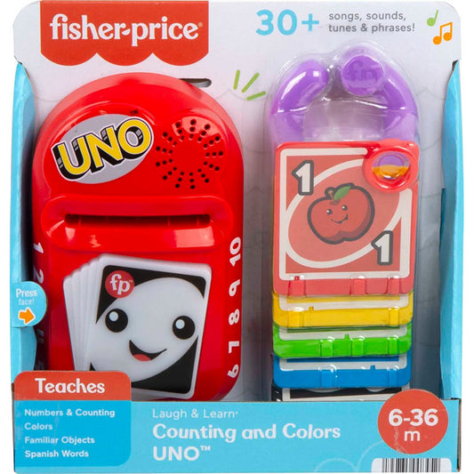 Fisher-Price UNO Laugh & Learn Counting and Colours Electronic Learning Toy