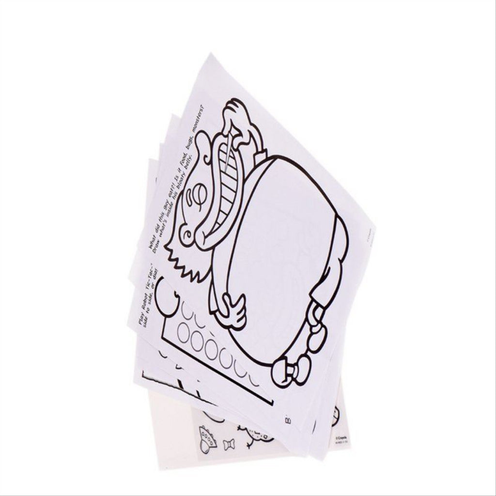 Crayola 8632 Dry Erase Activity Center Zany Play Edition - Maqio