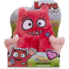 Love Monster Fun Sounds Soft Red Toy