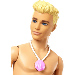 Barbie Dreamtopia Merman Doll 12-inch with Blue Rainbow Tail and Blonde Hair