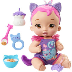 My Garden Baby 12-inch Doll Snack & Snuggle Baby Kitten