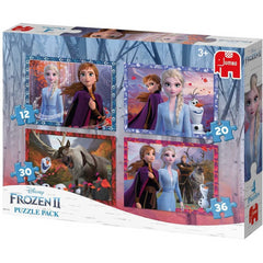 Jumbo Disney Frozen 2 4in1 Puzzle Pack 19747 - Maqio
