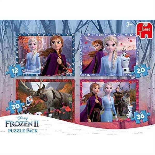 Jumbo Disney Frozen 2 4in1 Puzzle Pack 19747 – Maqio