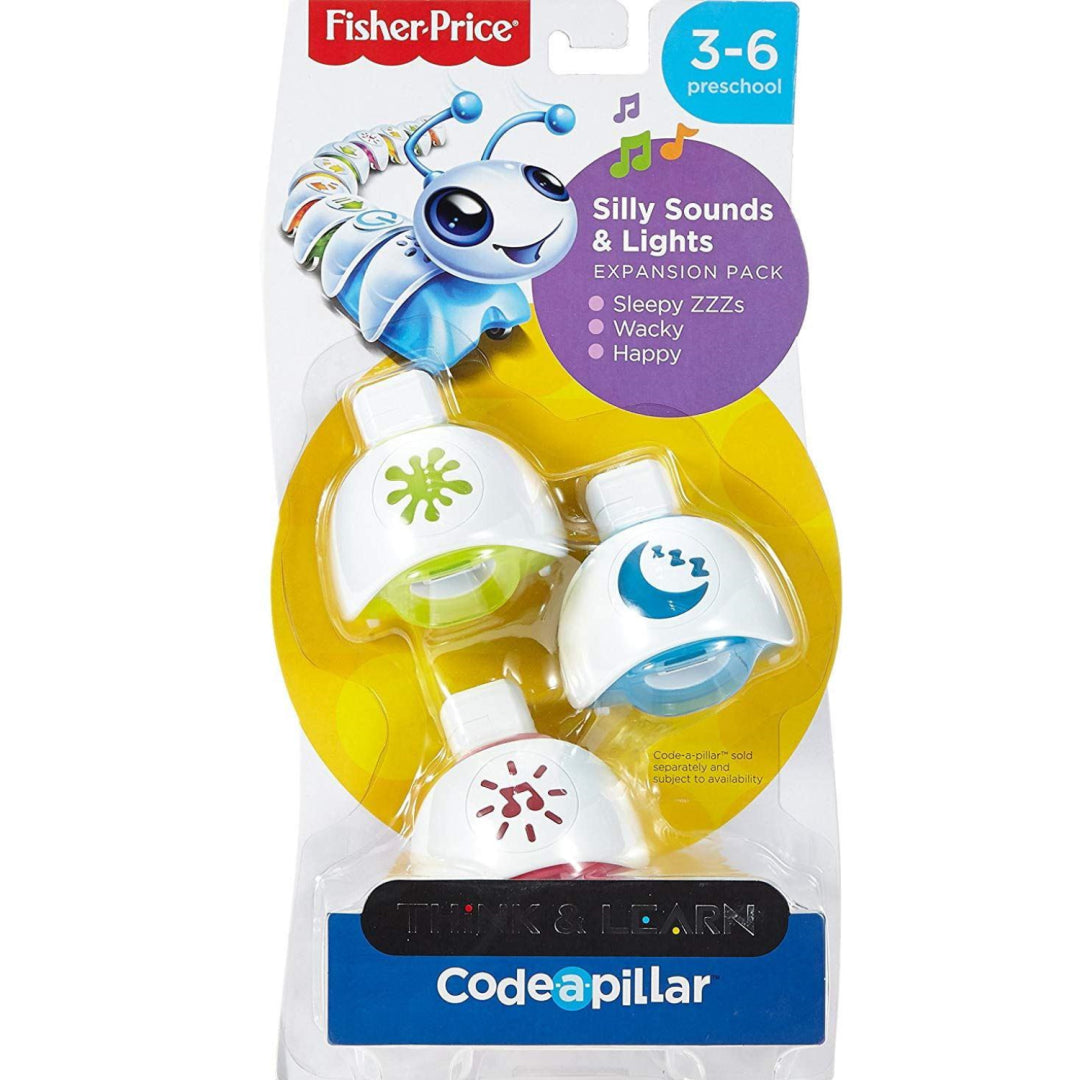 Fisher-Price DPP38 Think & Learn Code-a-Pillar Silly Sounds & Lights Expansion P - Maqio