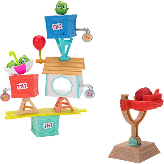 Angry Birds Pig City Build n' Launch Playset - Maqio