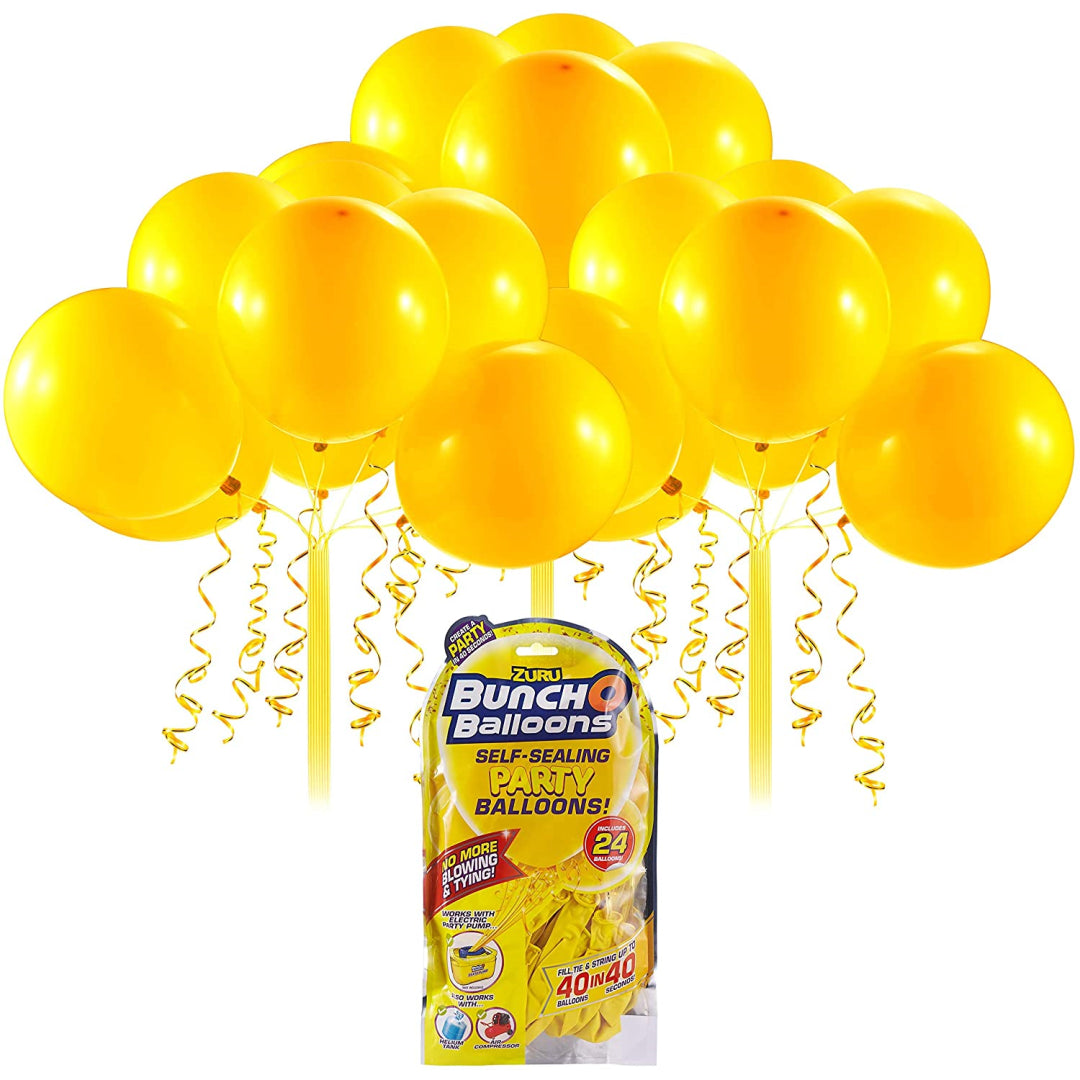 Zuru Bunch O Balloons Pack of 24 Party Balloons - Yellow - Maqio