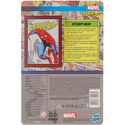 Marvel Legends Spider Man Retro Figure - Maqio