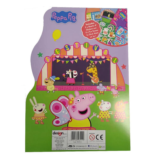 Peppa Pig Shaped Sticker Pad [PESTP/4] - Maqio