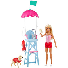 Barbie Sports Lifeguard Doll and Playset - Maqio
