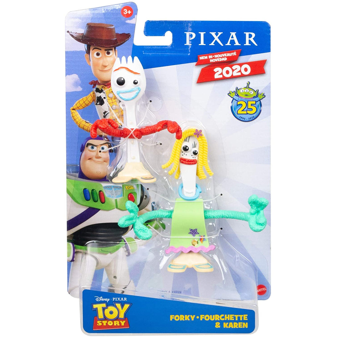 Disney Pixar Toy Story 4 Forky & Karen Action Figures - Maqio