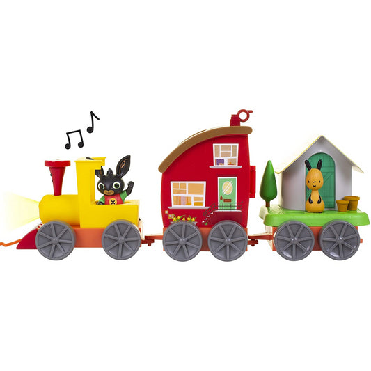 Bingâ€™s Light Up Musical Train & Mini Play Sets With Bing & Flop Figures - Maqio