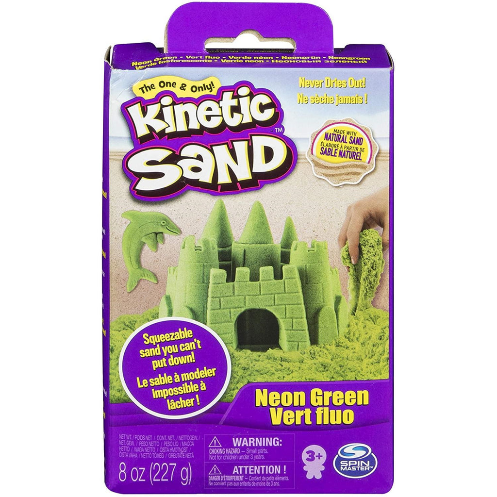 Kinetic Sand in Neon Green 227g - Maqio
