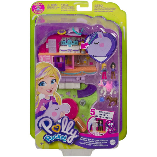 Polly Pocket Jumpin' Style Pony Compact Set - Maqio