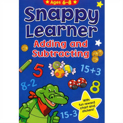 Alligator Books Snappy Learner 6-8  Add & Subtract - Maqio