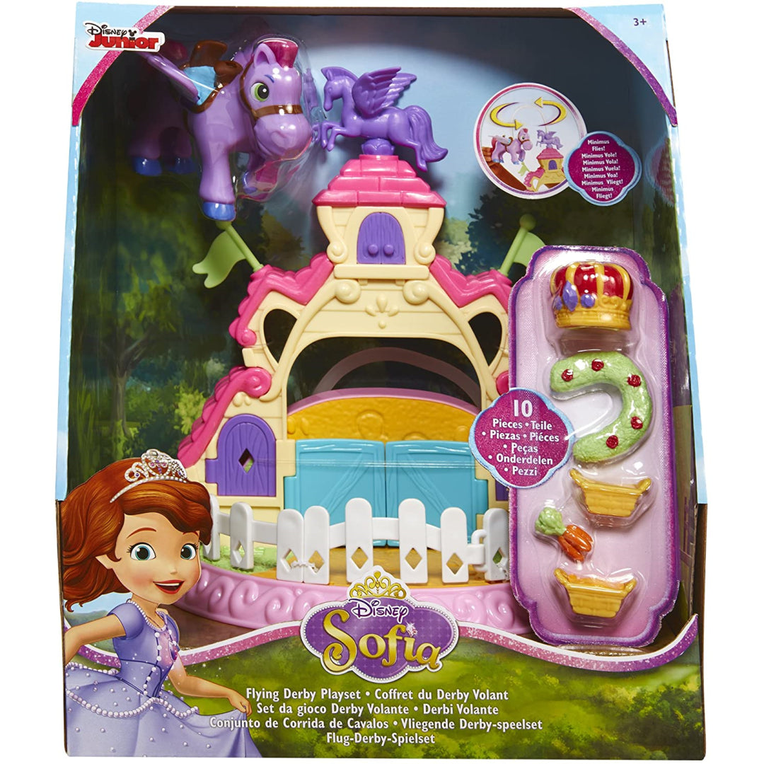 Sofia The First Minimus Stable Playset - Flying Derby 01435 - Maqio
