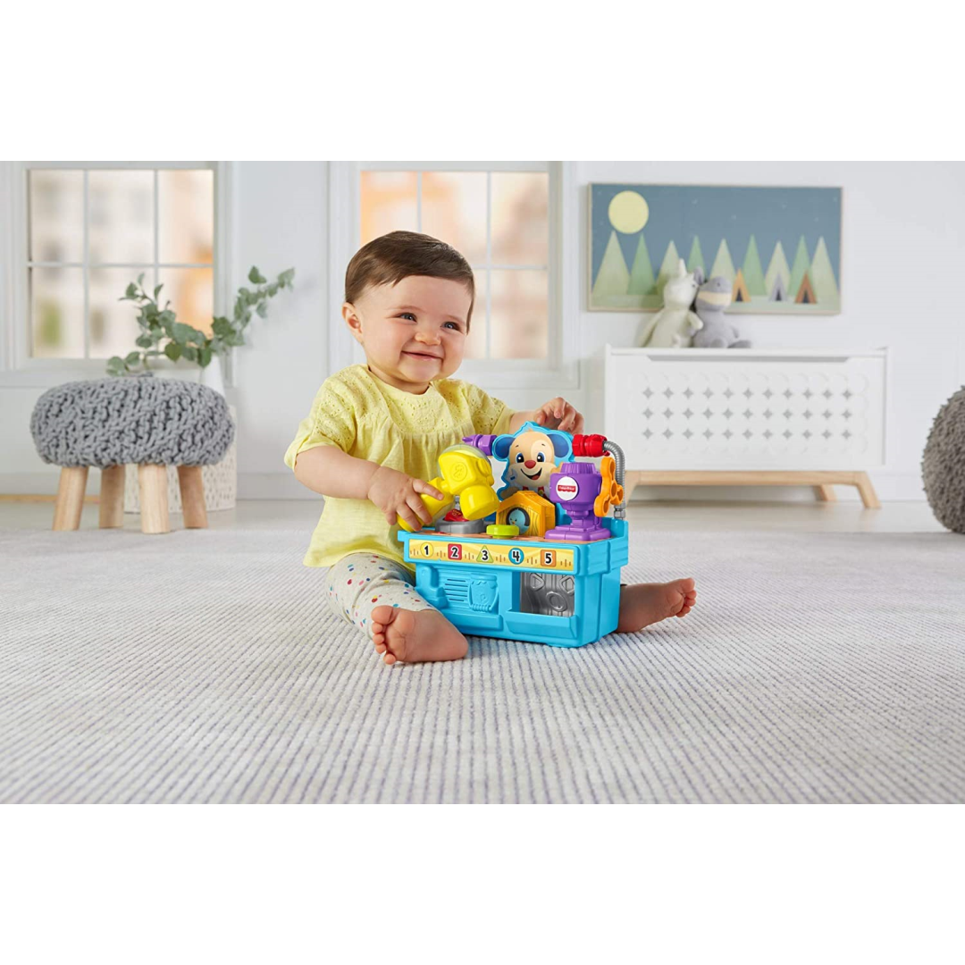 Fisher-Price Laugh Busy Learning Tool Bench Infant Toy – Maqio
