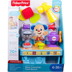 Fisher-Price Laugh Busy Learning Tool Bench Infant Toy