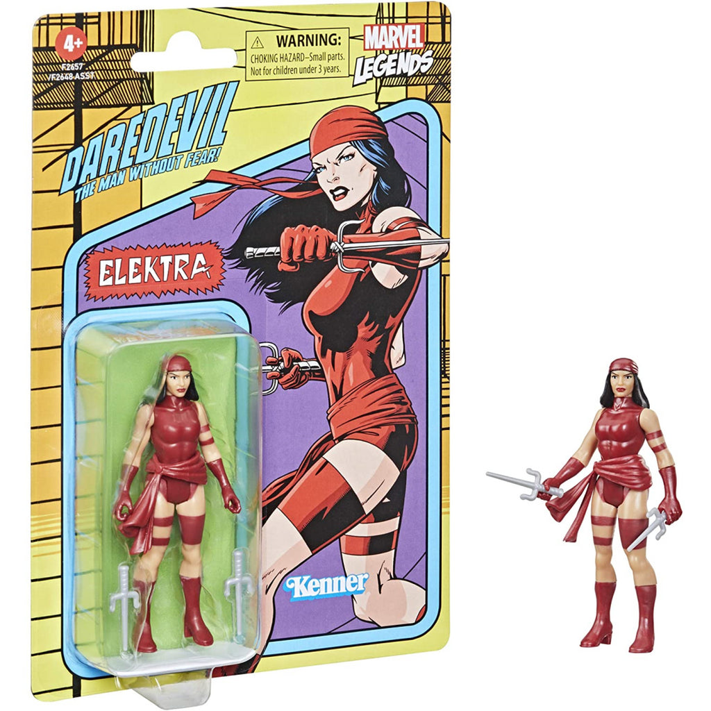Marvel Legends Retro Electra Action Figure - Maqio