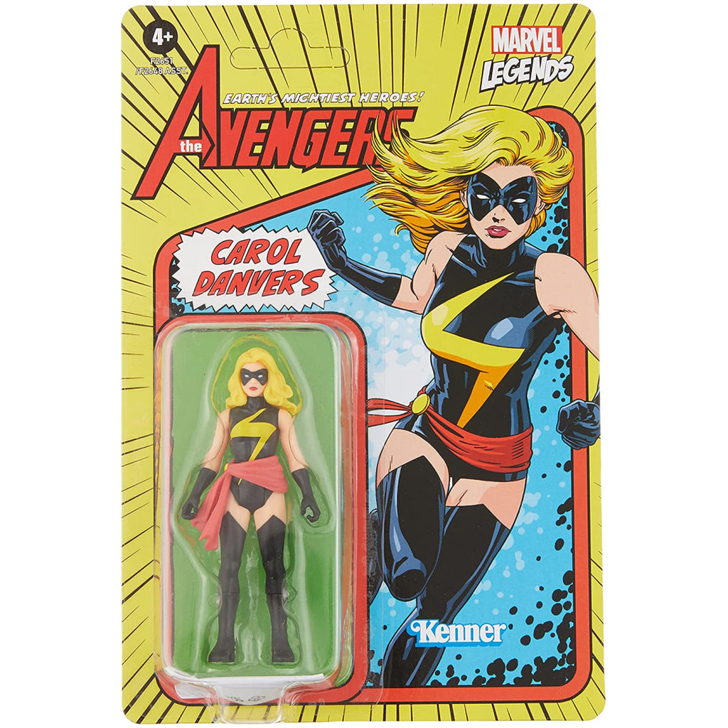 Marvel Legends Carol Danvers Retro Figure - Maqio