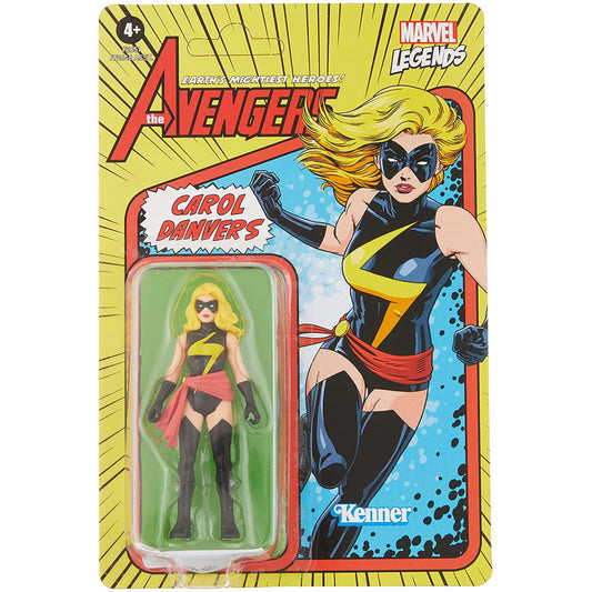 Marvel Legends Carol Danvers Retro Figure - Maqio