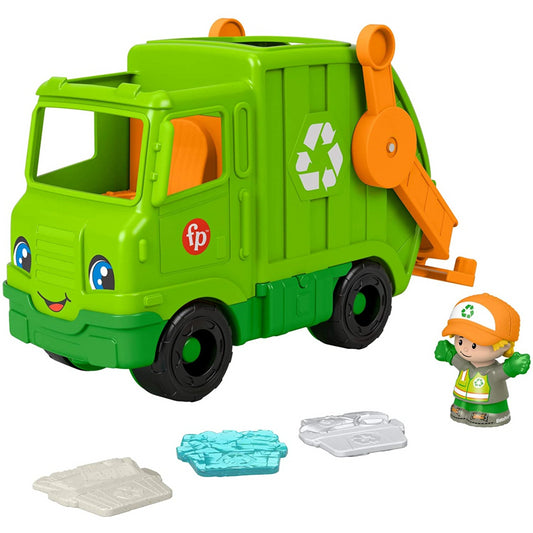 Fisher-Price Little People Recycling Push Musical Truck - Maqio