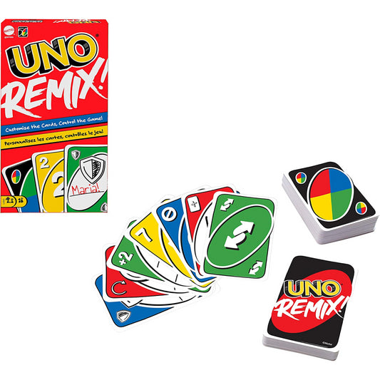 Uno Remix Card Game by Mattel - Maqio