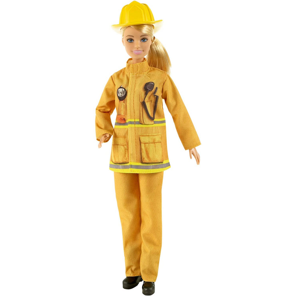 Barbie Firefighter Playset with Blonde Doll - Maqio