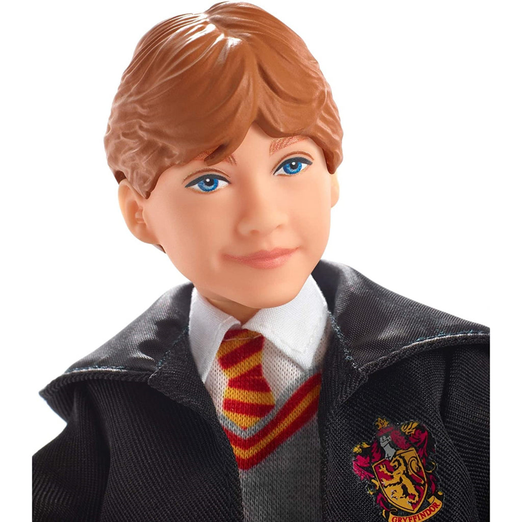 Ron Weasley with Hogwarts Uniform/Robe and Wand Harry Potter Doll - Maqio