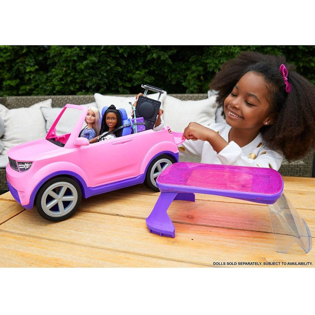 Barbie Big City Dreams Pink SUV & Stage Set - Maqio