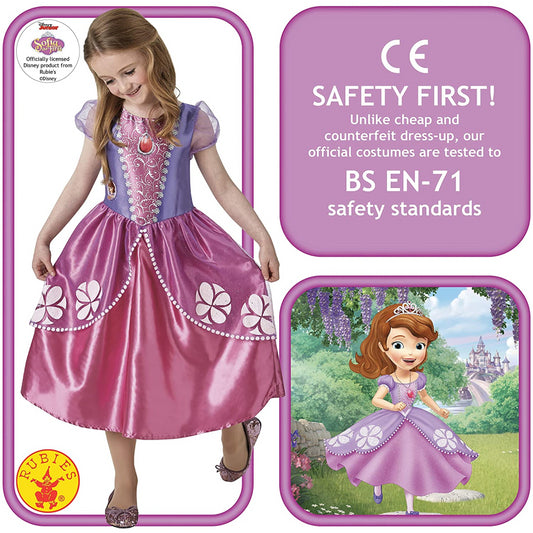 Rubie's Sofia the First Costume 3-4 Years, Small, 104 cm 620688 - Maqio