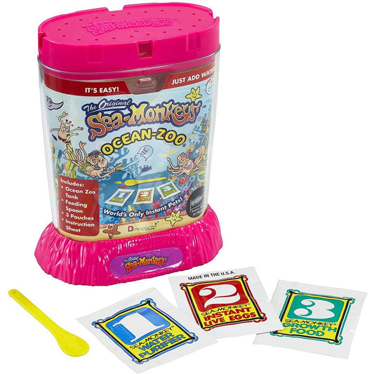 Sea Monkeys: Ocean Zoo - Pink - Maqio