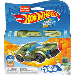 MEGA Construx Hot Wheels Muscle Bound Buildable Car & Driver Playset