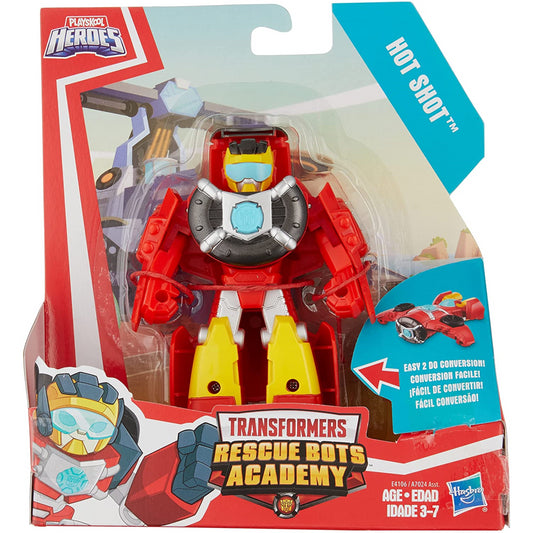 Transformers Heroes Hot Shot Rescue Bots Hot Shot  Figure Playskool