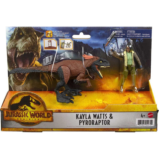 Jurassic World Dominion Kayla Watts & Pyroraptor 2 Pack Figure Set