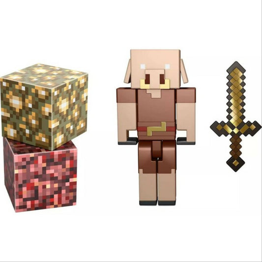 Minecraft Craft-A-Block Figure - Piglin - Maqio