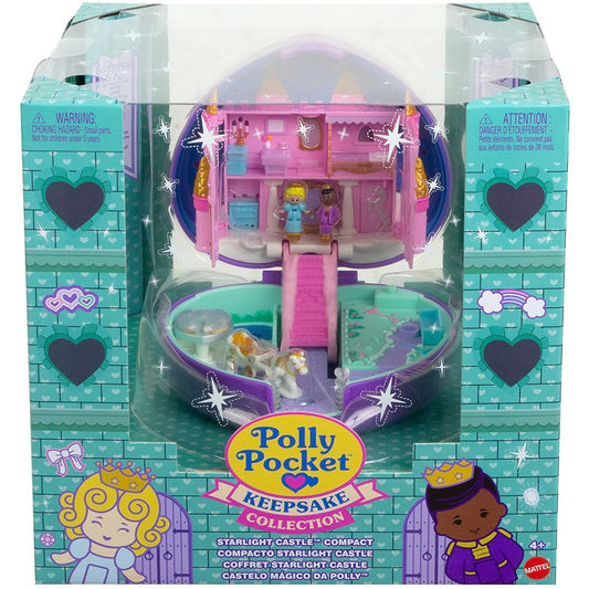 Polly Pocket Keepsake Starlight Castle Enchanted Box Gift - Maqio