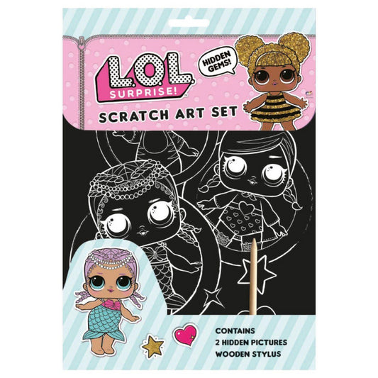 LOL Surprise Scratch Art Set 3071 - Maqio