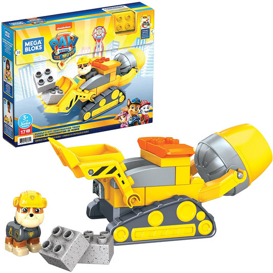 Mega Bloks Paw Patrol The Movie Rubbleâ€™s City Construction Truck - Maqio