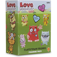 Love Monster Figurine Set Pack of 5 from Fluffy Town